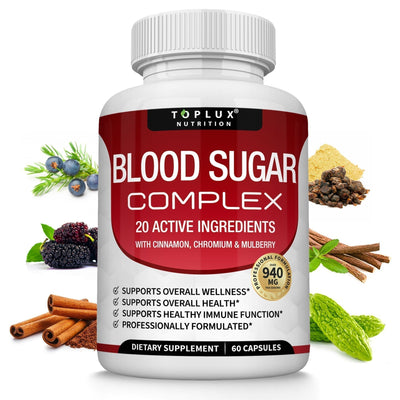 Best Blood Sugar Balance Pills: Why Toplux Nutrition Stands Out
