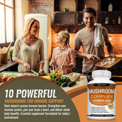 How to Choose the Best Mushroom Complex Supplement: A Buyer’s Guide
